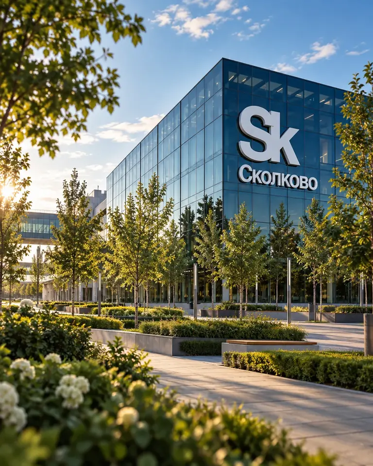 Современный деловой комплекс Сколково